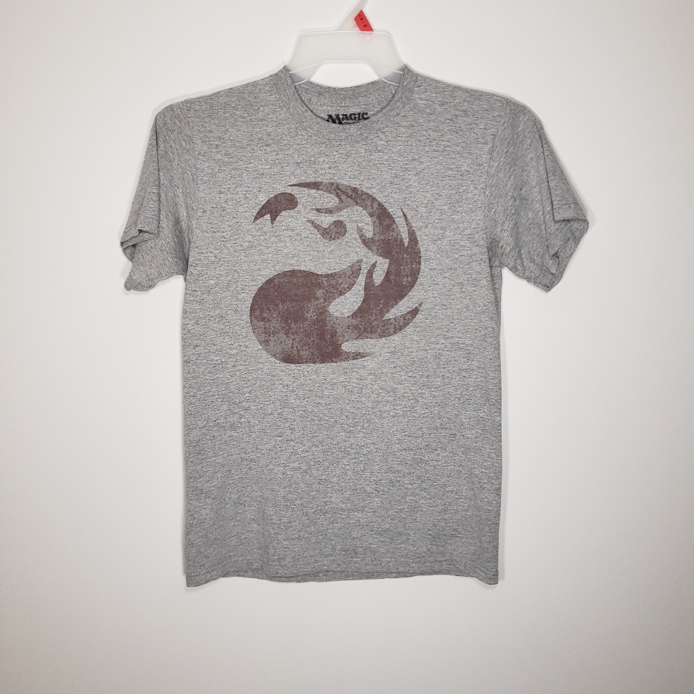 Magic The Gathering Apparel Mountain Land Graphic T Shirt || Men's Size: Small
